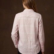 Blush Check Everyday Shirt For Women