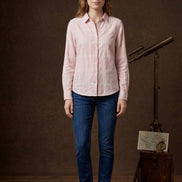 Blush Check Everyday Shirt For Women