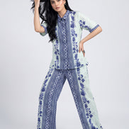 Lavender Floral Co-Ord Set