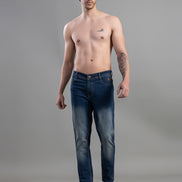 Club York Fade Straight-Fit Jeans