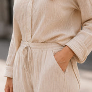 Relaxed Crinkle Co-Ord Set