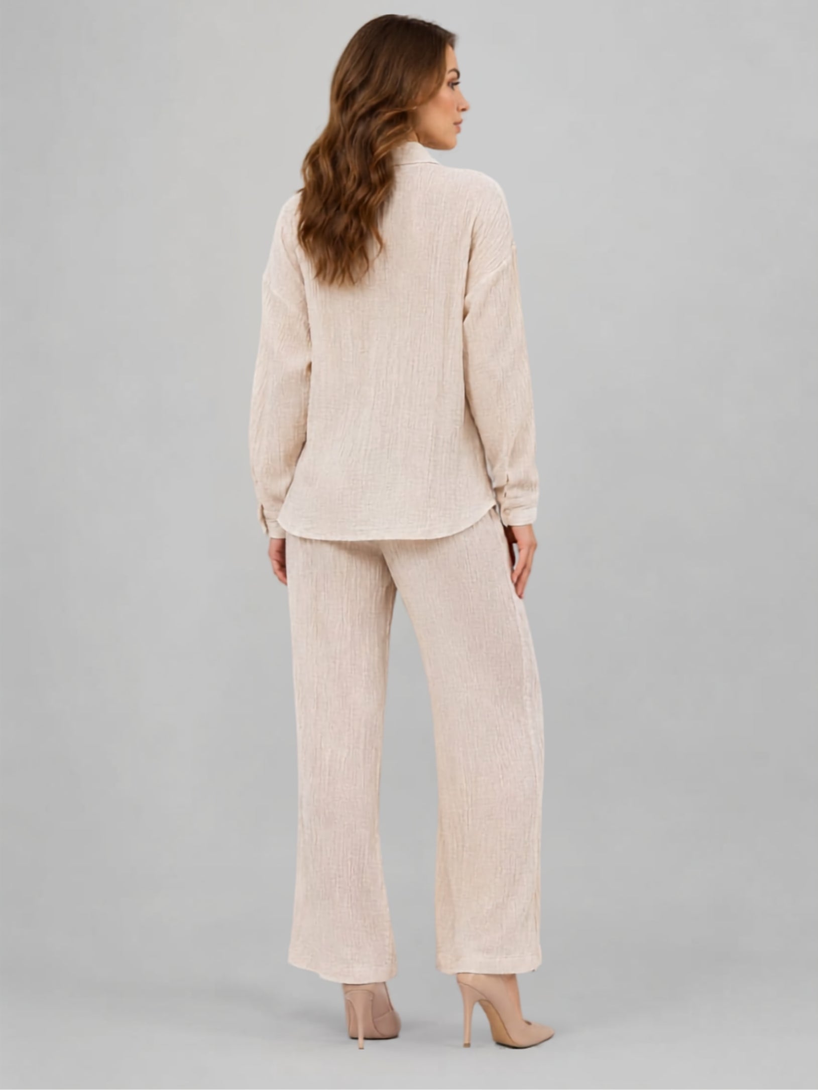 Relaxed Crinkle Co-Ord Set