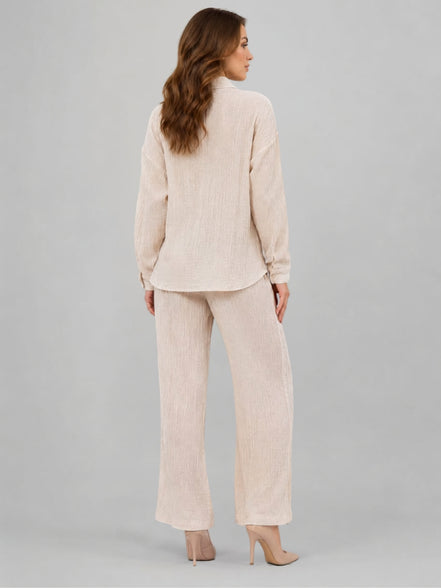 Relaxed Crinkle Co-Ord Set