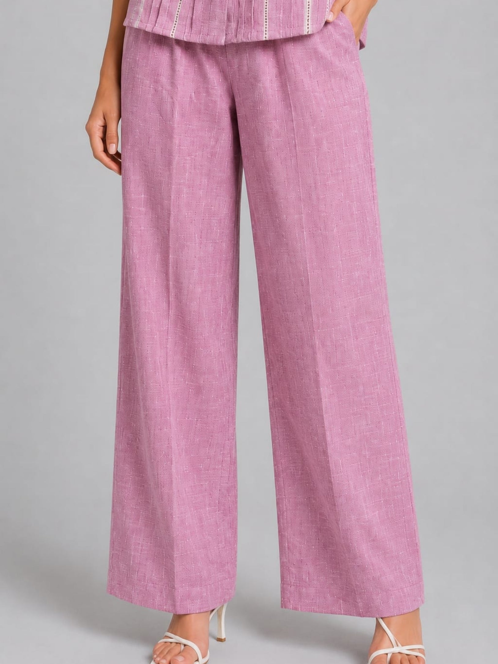 Relaxed Button-Down Co-Ord Set