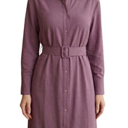 Belted Midi Dress For Women