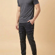 Slim Fit Cargo Joggers For Men