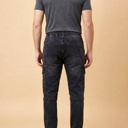 Slim Fit Cargo Joggers For Men
