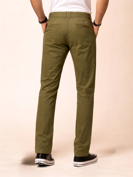 Slim Fit Casual Chinos Pants For Men