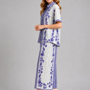Lavender Floral Co-Ord Set