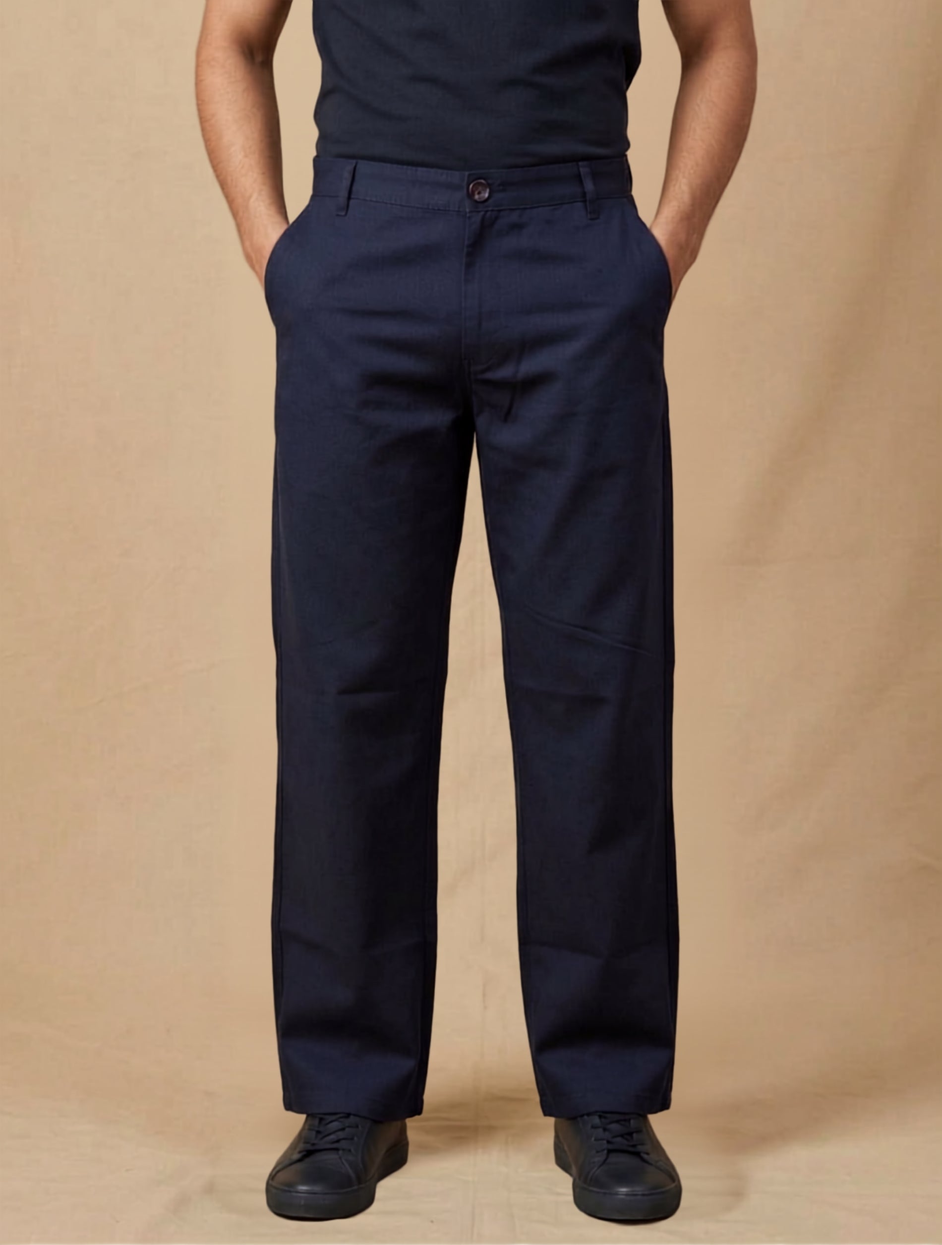 Regular Fit Formal Trousers For Men