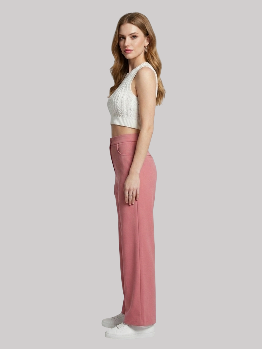 Straight Fit Pants For Women