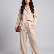 Relaxed Crinkle Co-Ord Set