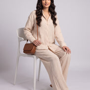 Relaxed Crinkle Co-Ord Set