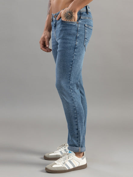 Club York Stonewash Straight-Fit Jeans
