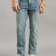 Club York Ice Wash Straight-Fit Jeans