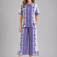 Lavender Floral Co-Ord Set
