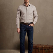 Solid Full-Sleeve Shirt For Men