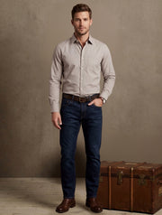 Solid Full-Sleeve Shirt For Men