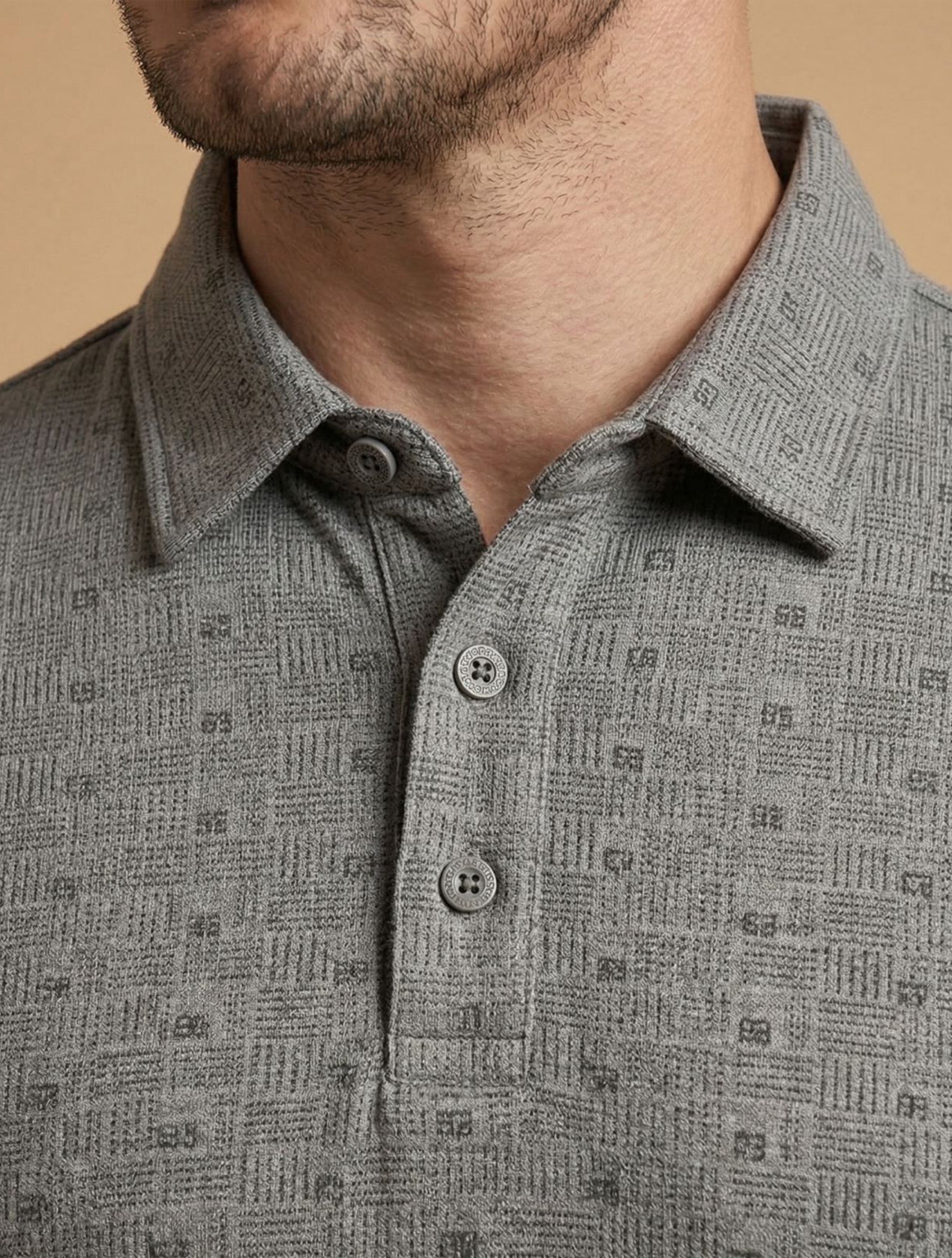 Full-Sleeve Polo T-Shirt For Men
