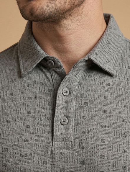 Full-Sleeve Polo T-Shirt For Men