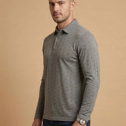 Full-Sleeve Polo T-Shirt For Men