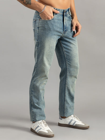 Club York Ice Wash Straight-Fit Jeans