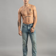 Club York Ice Wash Straight-Fit Jeans