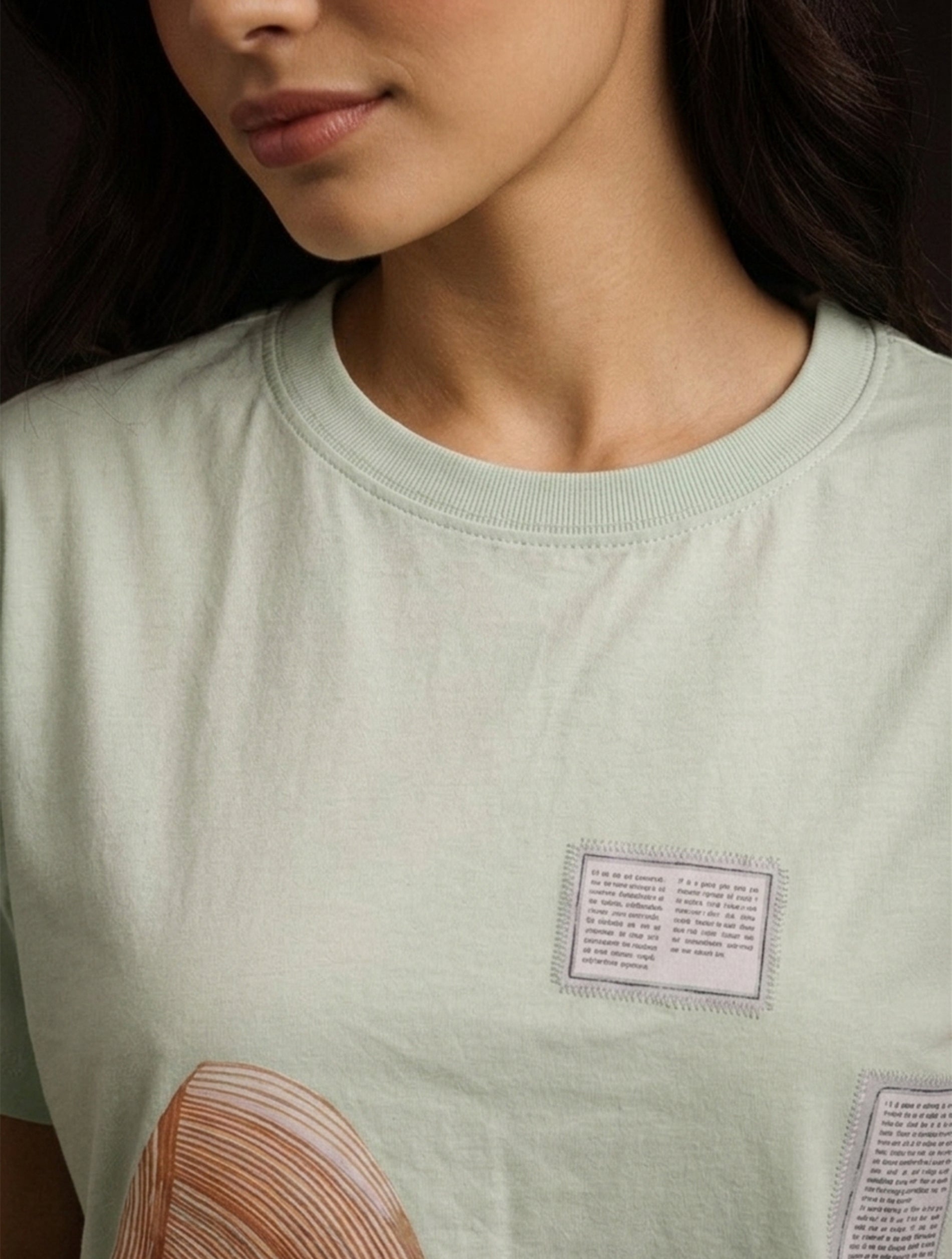 Mint Green Mexico Graphic Printed T-Shirt For Women