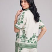 Forest Green Floral Co-Ord Set