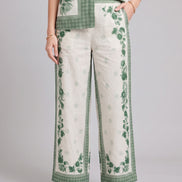 Forest Green Floral Co-Ord Set