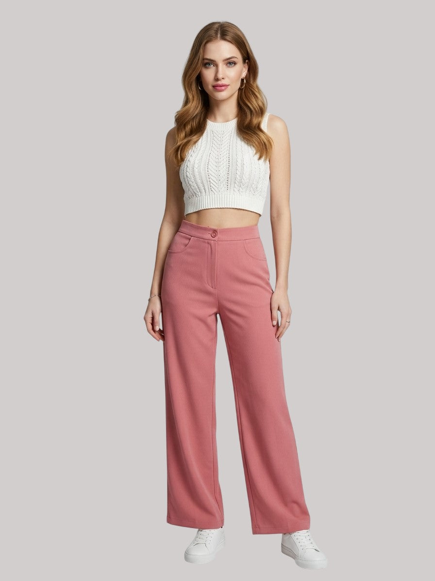 Straight Fit Pants For Women