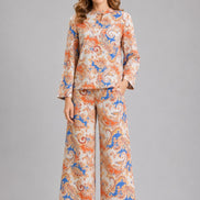 Coral Paisley Co-Ord Set