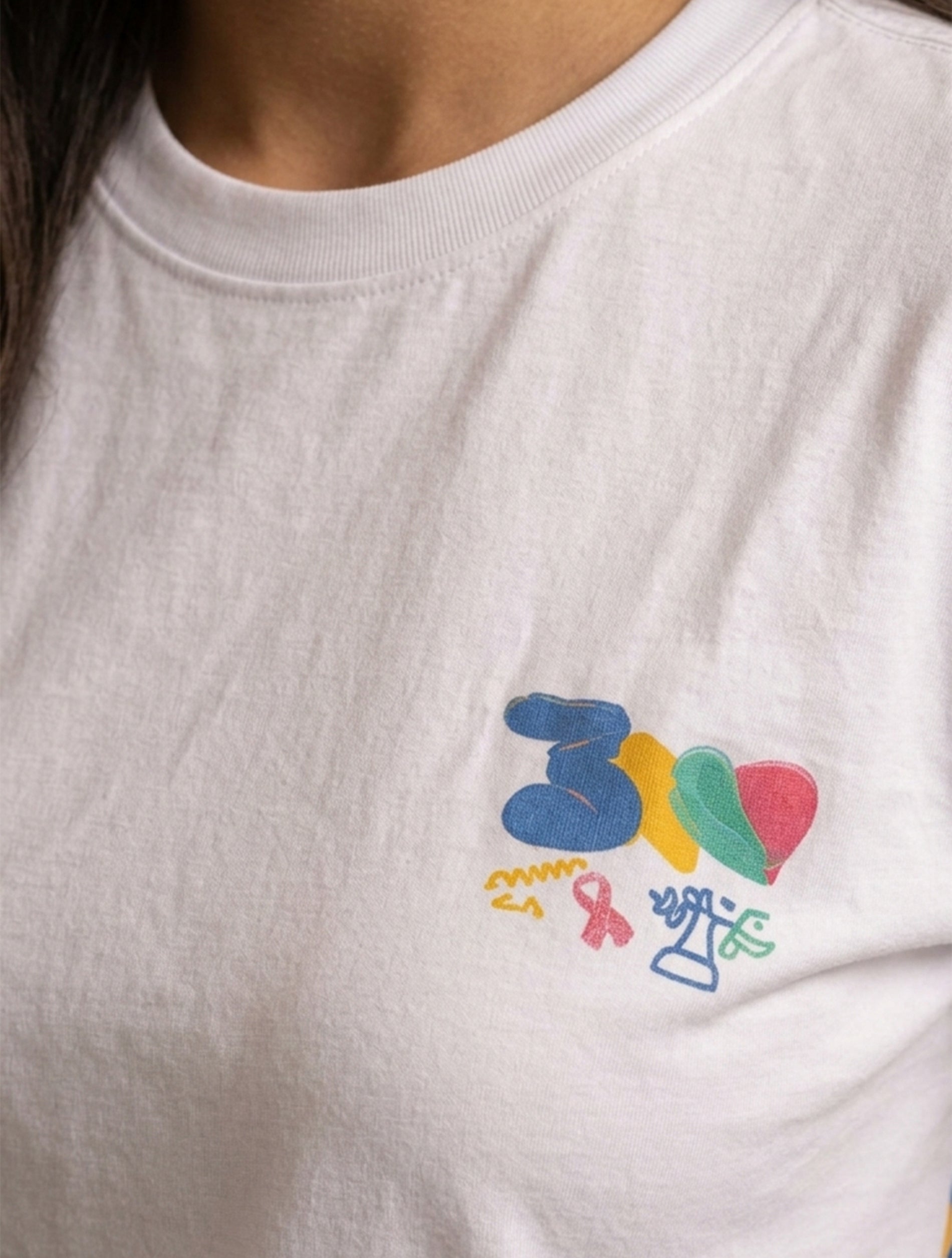 Graffiti Printed T-Shirt For Women