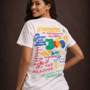 Graffiti Printed T-Shirt For Women