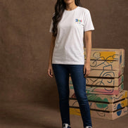 Graffiti Printed T-Shirt For Women