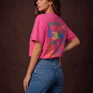 Graffiti Printed T-Shirt For Women