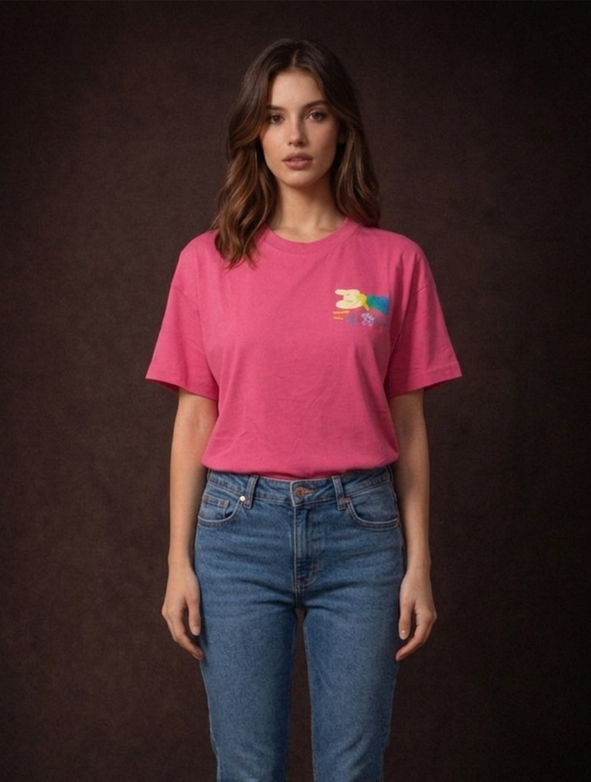 Graffiti Printed T-Shirt For Women