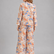 Coral Paisley Co-Ord Set