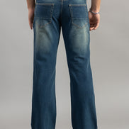 Club York Deep Fade Relaxed Straight Jeans