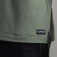 Olive Green Polo T-Shirt For Men