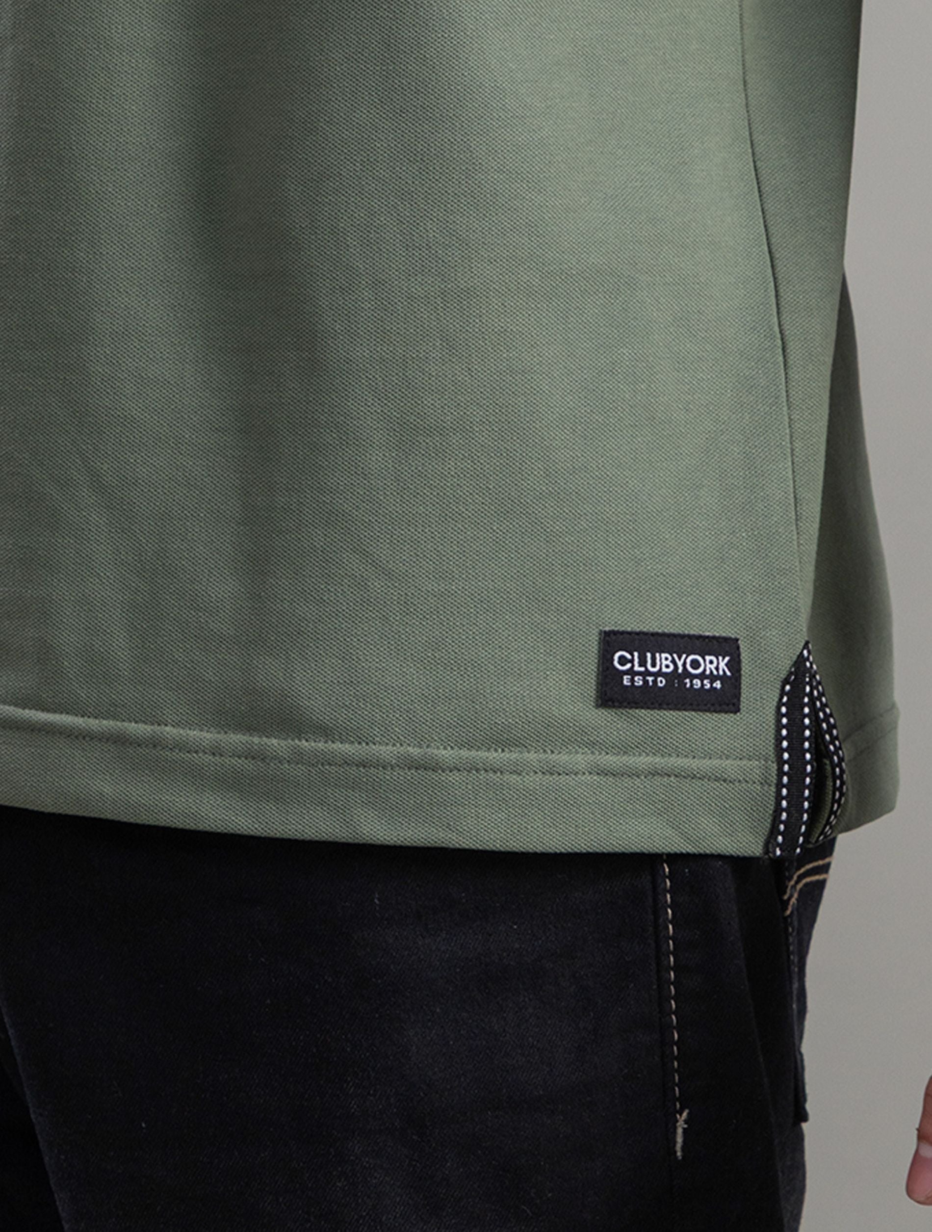 Olive Green Polo T-Shirt For Men