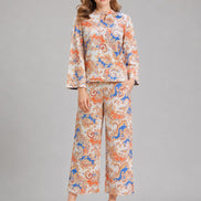 Coral Paisley Co-Ord Set