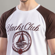 Yacht Club Raglan T-Shirt For Men