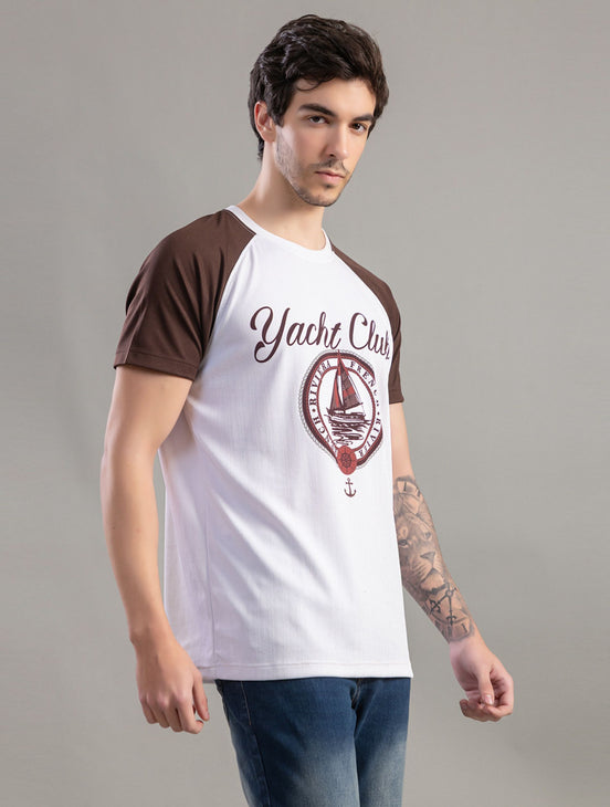 Yacht Club Raglan T-Shirt For Men