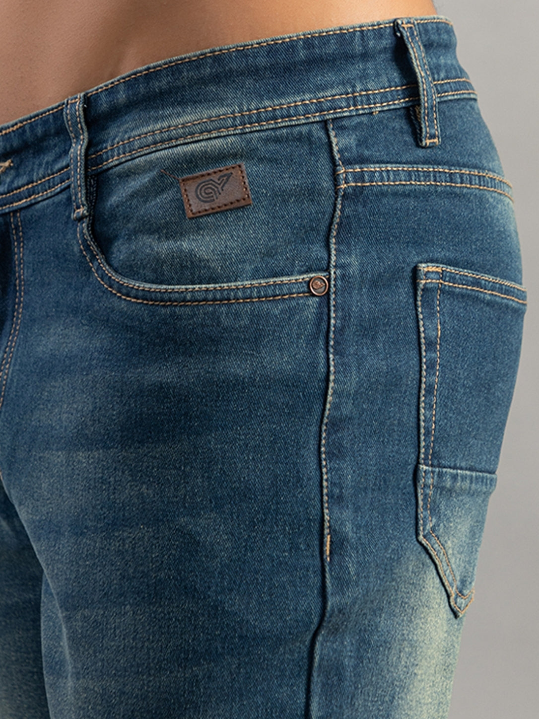 Club York Deep Fade Relaxed Straight Jeans