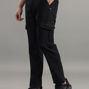 Shadow Utility Black Cargo Jeans