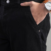 Shadow Utility Black Cargo Jeans