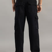 Multi-Pocket straight fit Cargo Jeans