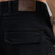 Multi-Pocket straight fit Cargo Jeans
