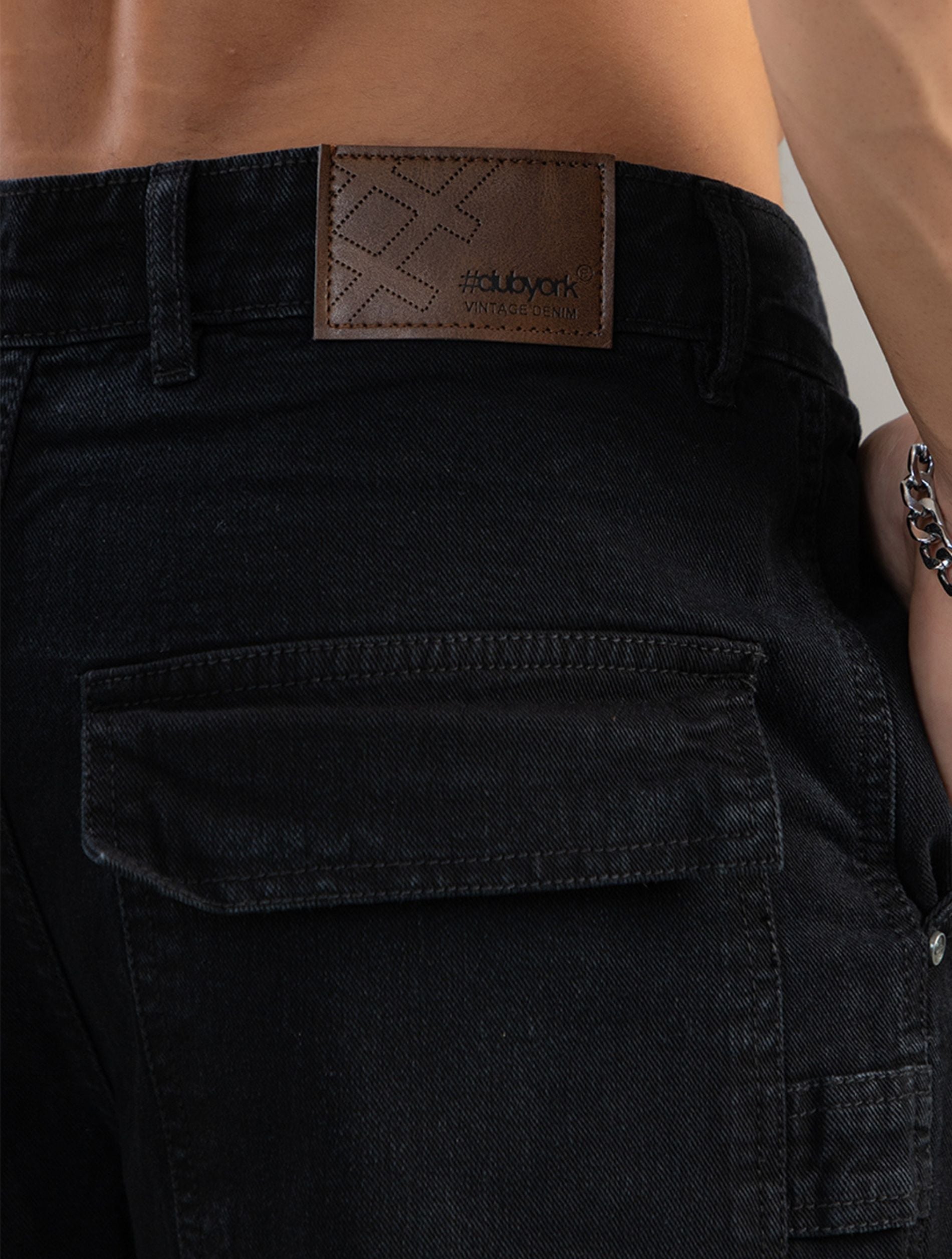 Multi-Pocket straight fit Cargo Jeans